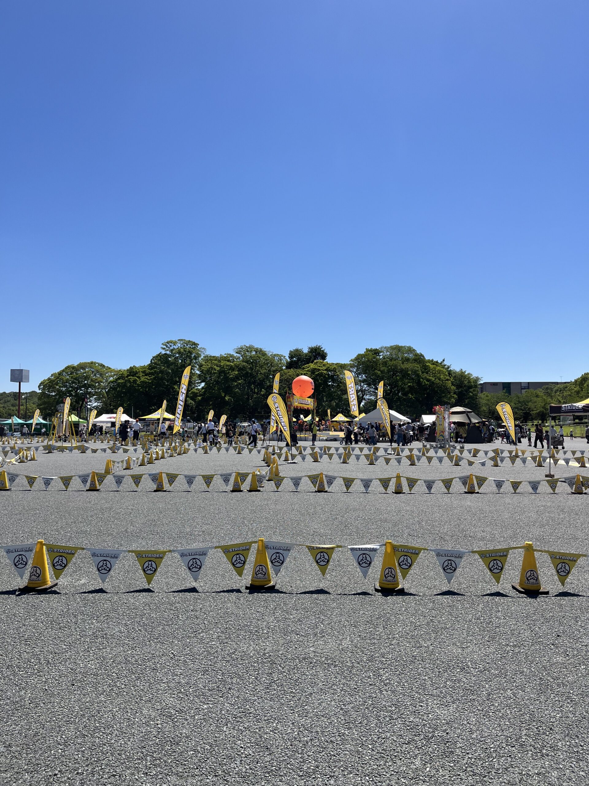 ストライダーカップ会場の様子